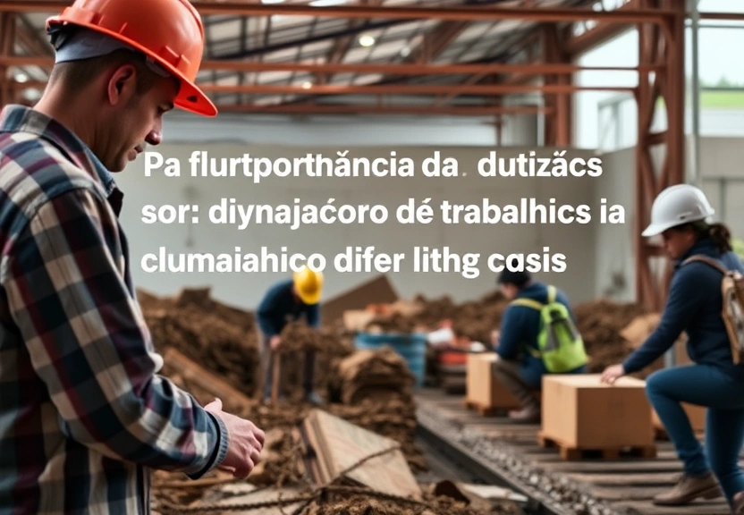 Representação visual de A Importância da Duração e Jornada de Trabalho na Mitigação Climática