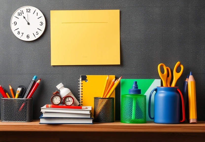 Representação visual de Baisse historique des prix des fournitures scolaires en 2025 : une aubaine pour les familles !