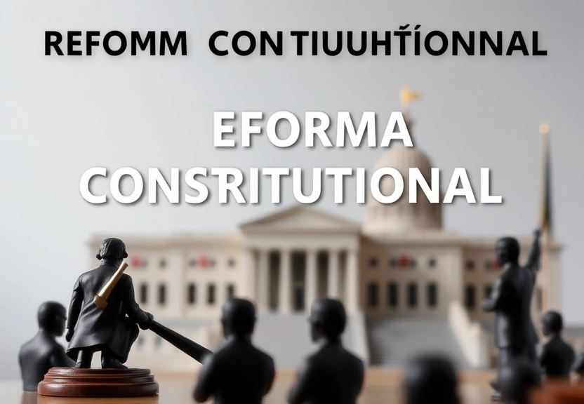 Representação visual de Reforma Constitucional: Transformando a Ordem Tributária e Combatendo Crimes Fiscais
