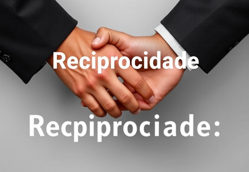 Representação visual de Reciprocidade: A Estratégia Política que Pode Desafiar os EUA sem Prejudicar o Brasil
