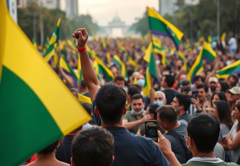 Representação visual de Ato em SP a favor de Bolsonaro atrai 42,2 mil pessoas no horário de pico