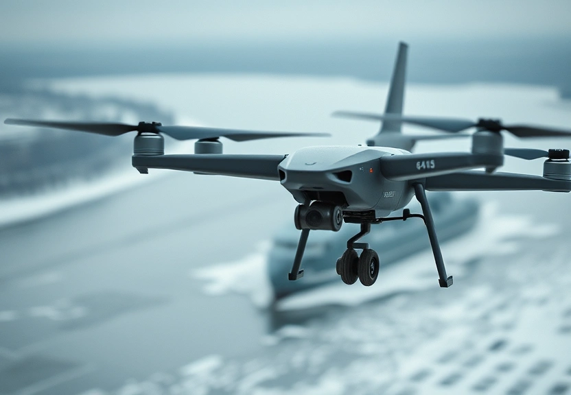 Representação visual de Kiev ataca navio de guerra russo com drone: impacto revelado pelo líder militar
