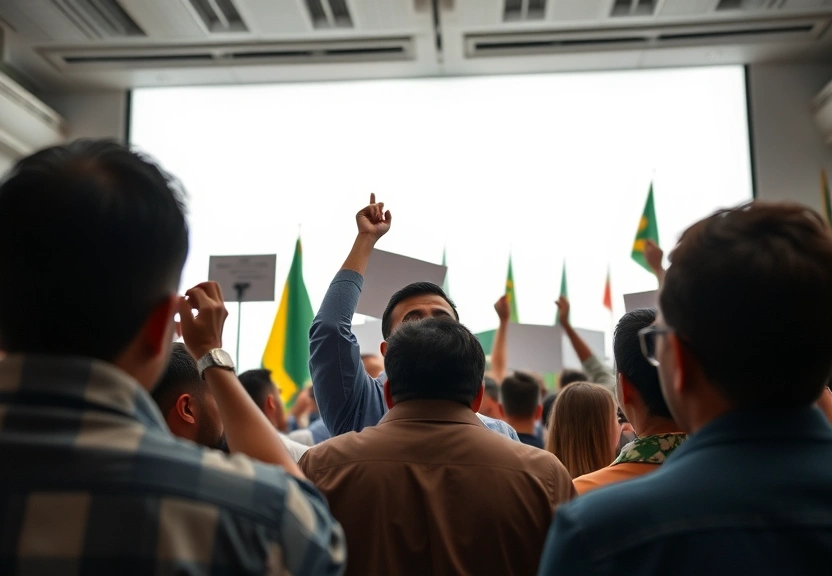 Representação visual de Oposição pressiona por anistia após julgamento decisivo de Bolsonaro na quarta-feira