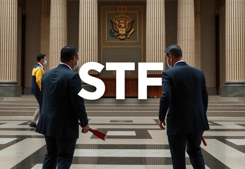 Representação visual de Tamanho das penas: réus envolvidos na tentativa de golpe de 2022 são condenados pelo STF