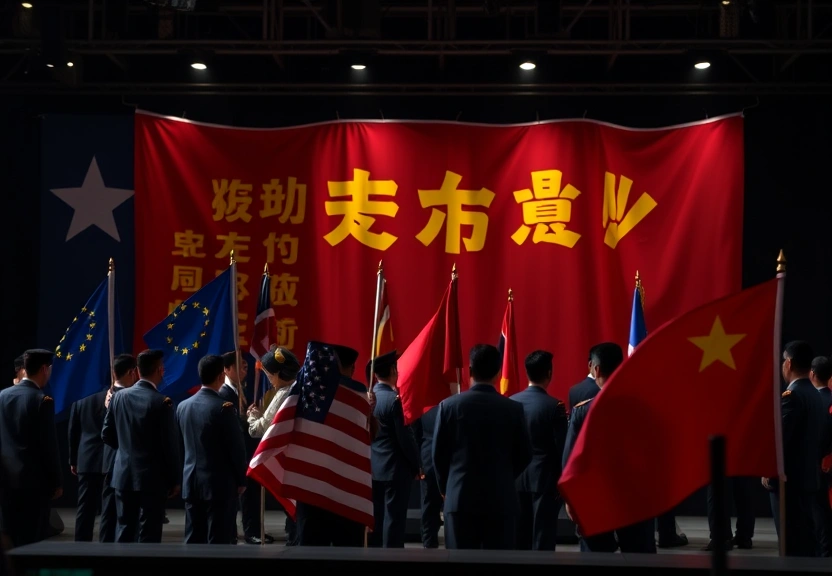 Representação visual de EUA denunciam China por manipulação de documentos da Segunda Guerra para isolar Taiwan