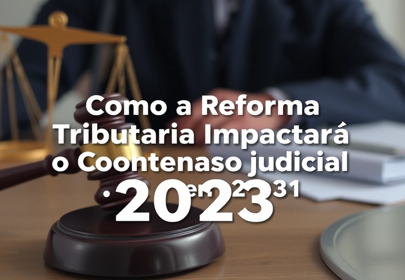 Representação visual de Como a Reforma Tributária Impactará o Contencioso Judicial em 2023?