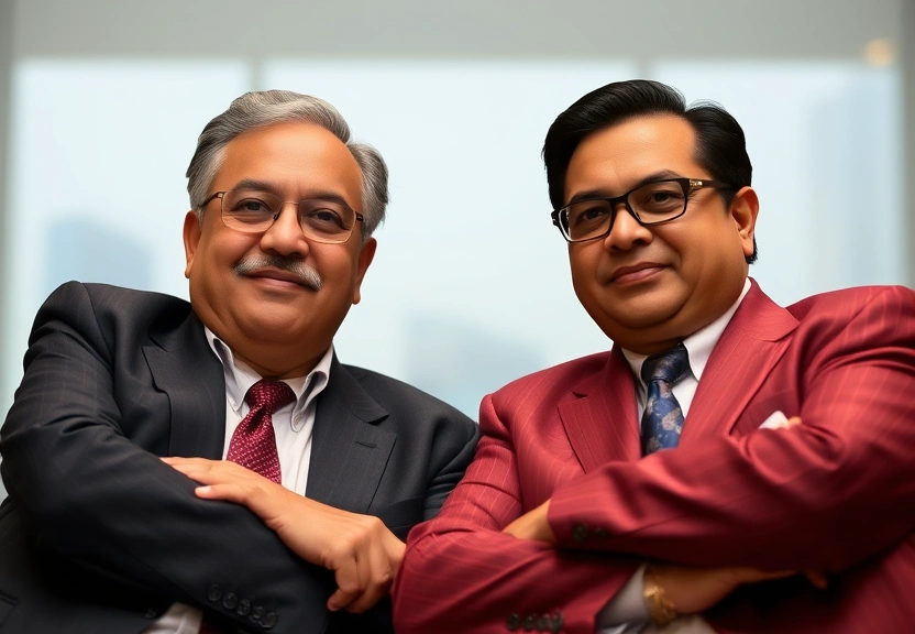 Representação visual de Radhakishan Damani e Rakesh Jhunjhunwala investem R$ 167 milhões em NDR InvIT Trust e impulsionam ações a novo pico de 52 semanas