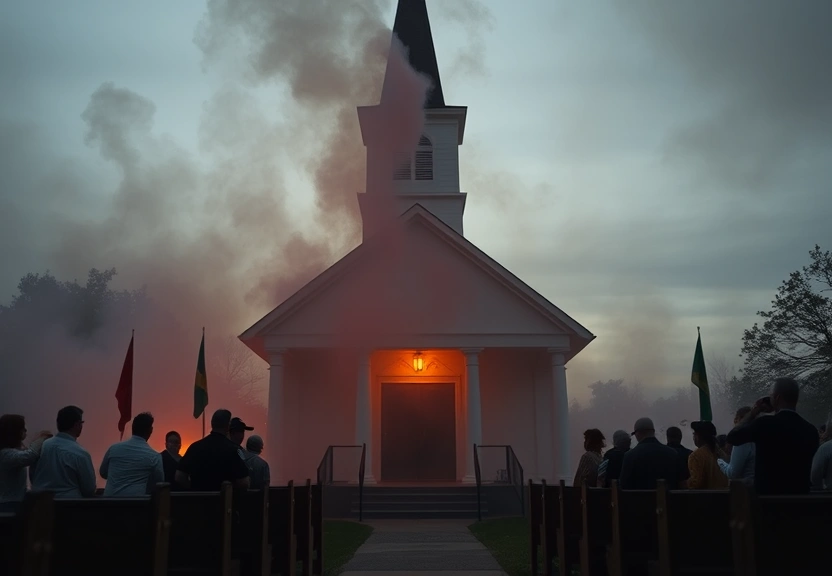 Representação visual de Atirador abre fogo em igreja no Michigan, mata dois e é abatido pela polícia