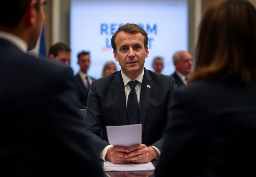 Representação visual de A reforma da previdência está de fato suspensa apesar das declarações de Emmanuel Macron, declara a secretária-geral da CFDT.