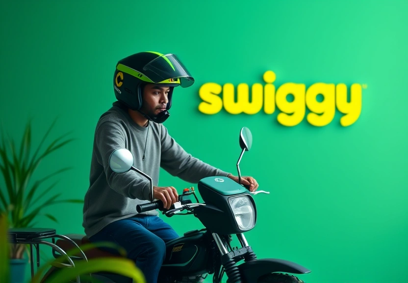 Representação visual de Swiggy volta ao ponto de partida com a ação caindo 36% do pico, retornando ao preço do IPO. O que vem a seguir?