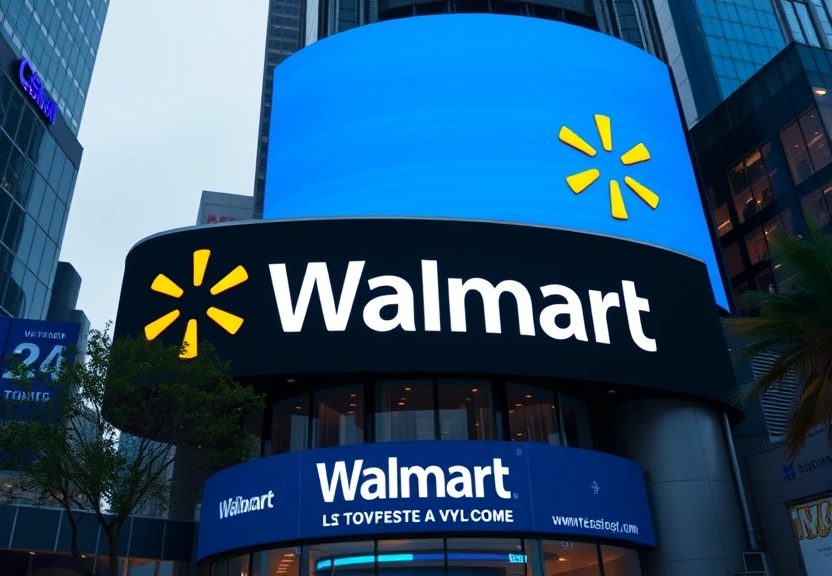 Representação visual de FT: Walmart transfere listagem de ações da bolsa de NY para Nasdaq em guinada para o mundo tech