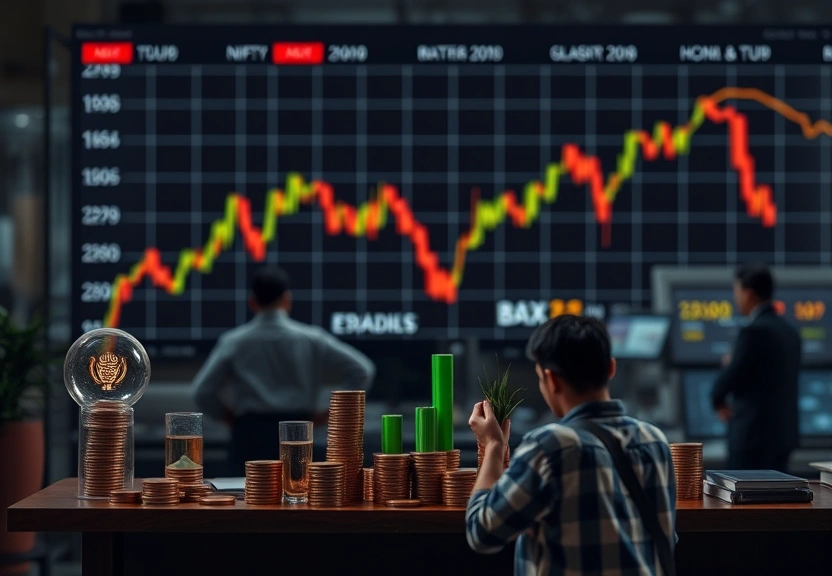 Representação visual de Nifty holds uptrend after volatile week but faces consolidation near highs