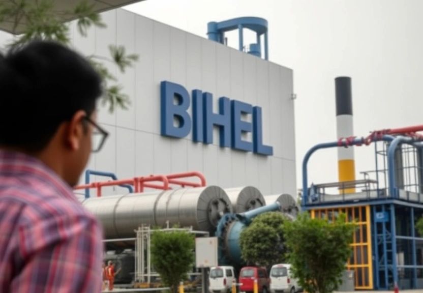 Representação visual de Govt to sell 3% stake in BHEL via OFS, sets floor price at Rs 254 per share