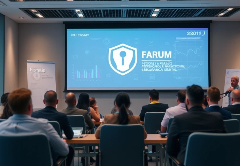 Representação visual de STJ promove fórum sobre prevenção a fraudes e segurança digital
