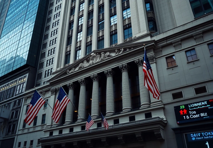 Representação visual de US stocks: S&P 500 notches record-high close as rate-hike worries ease