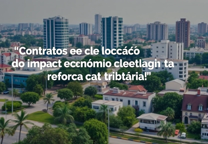 Representação visual de Contratos de locação e o impacto econômico da reforma tributária