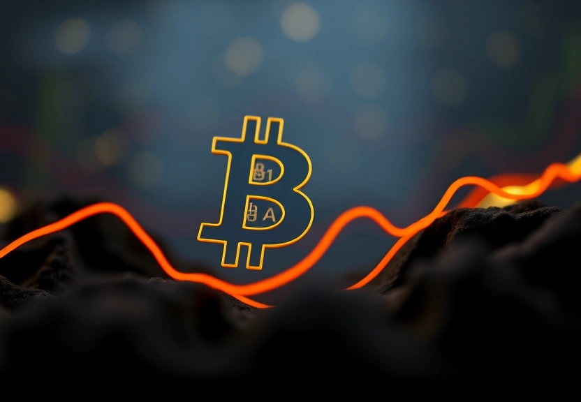 Representação visual de Bitcoin falls below $78,000 as crypto market faces correction after Warsh’s Jackson Hole comments